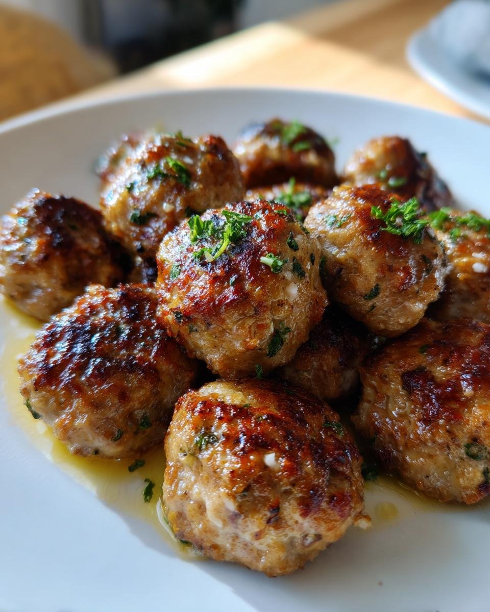 Oven Baked Flavorful Meatballs - detail 4