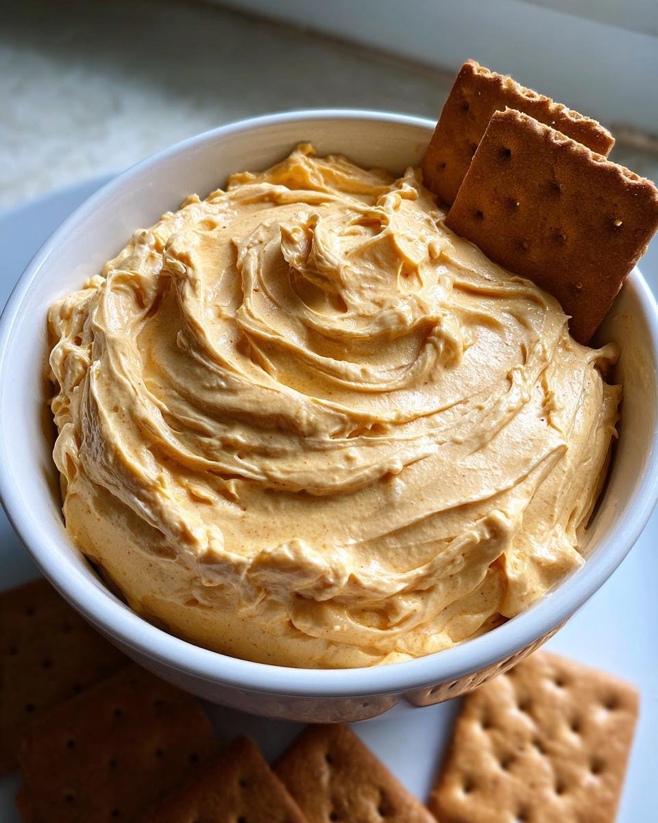 Pumpkin Cheesecake Dip - detail 3