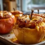 Pumpkin Pie Stuffed Baked Apples