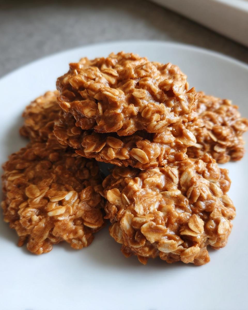 Pumpkin Spice No Bake Cookies - detail 1