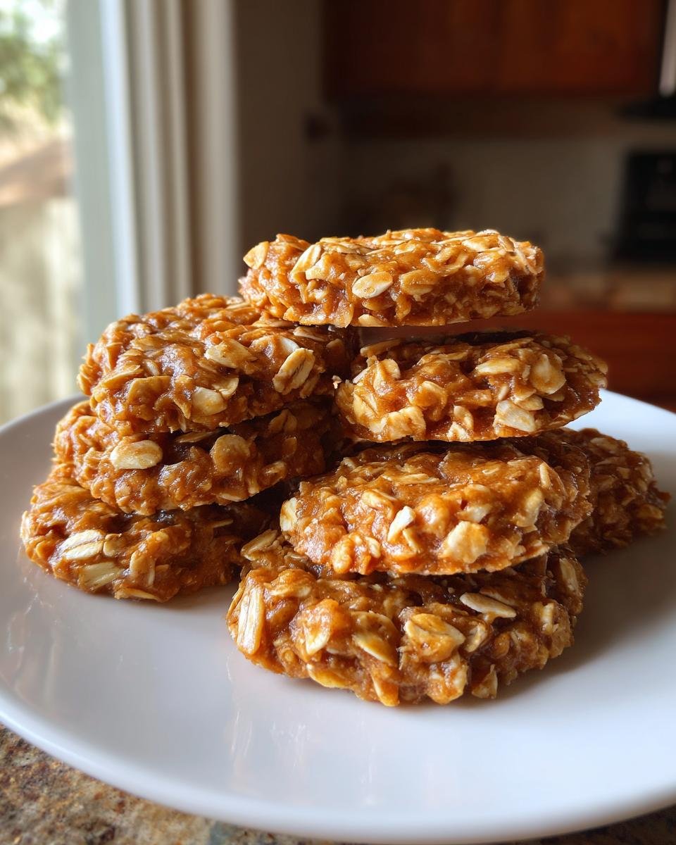 Pumpkin Spice No Bake Cookies - detail 3