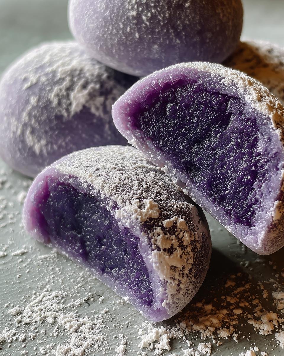 Purple Sweet Potato Mochi - detail 4