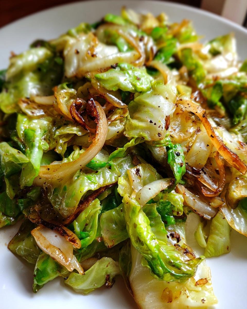Quick and Easy Fried Cabbage - detail 2