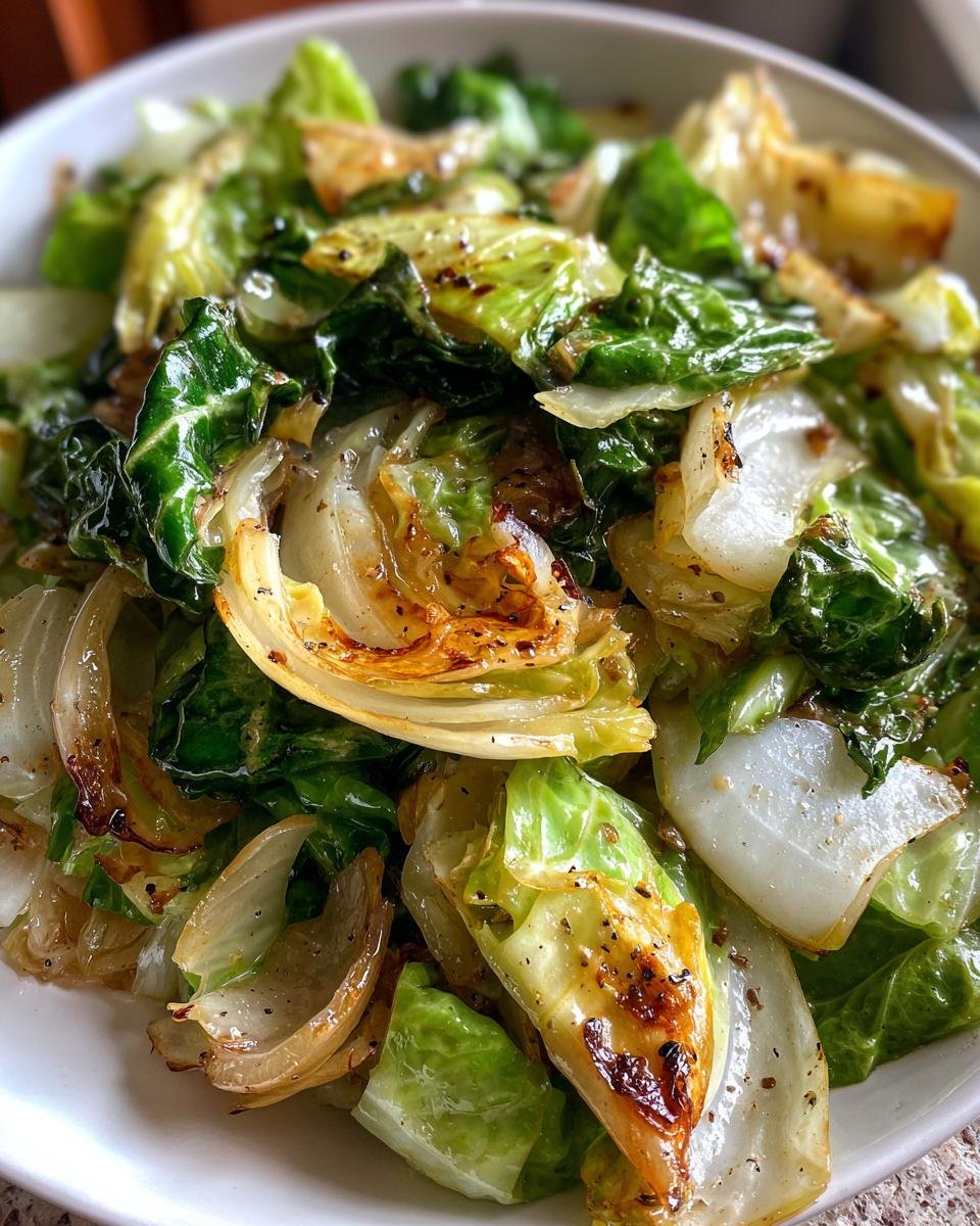 Quick and Easy Fried Cabbage - detail 3