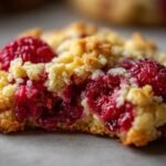 Raspberry Crumble Cookies