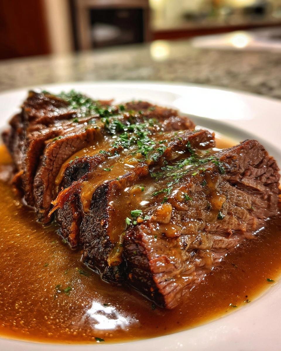 Sauerbraten Marinated Pot Roast - detail 2