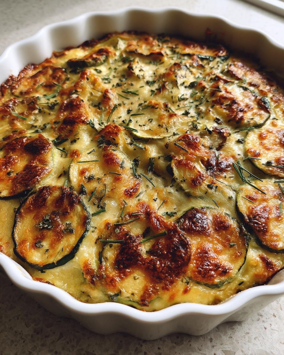 Savory Garden Zucchini Casserole - detail 3