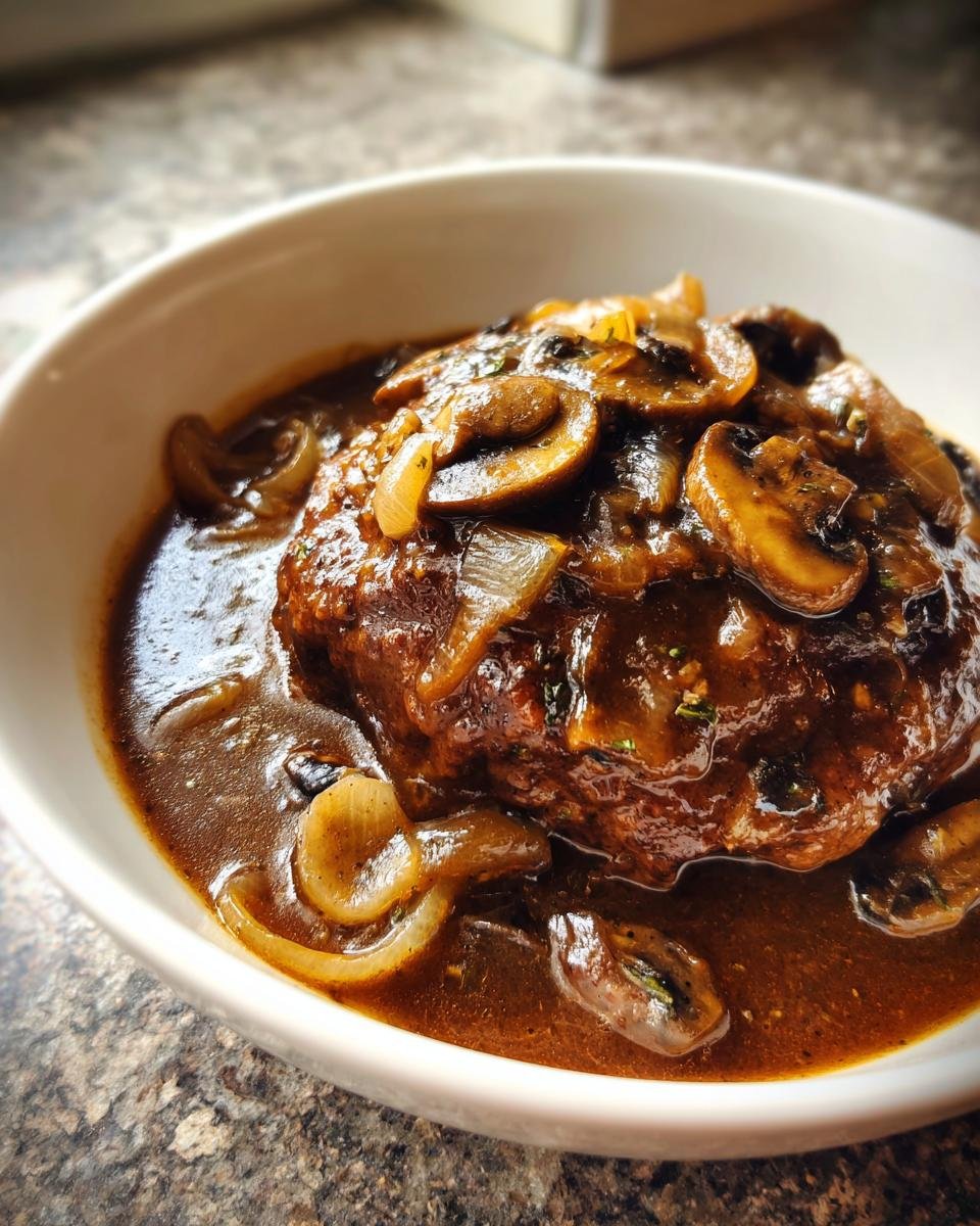 Slow Cooker Salisbury Steak - detail 3