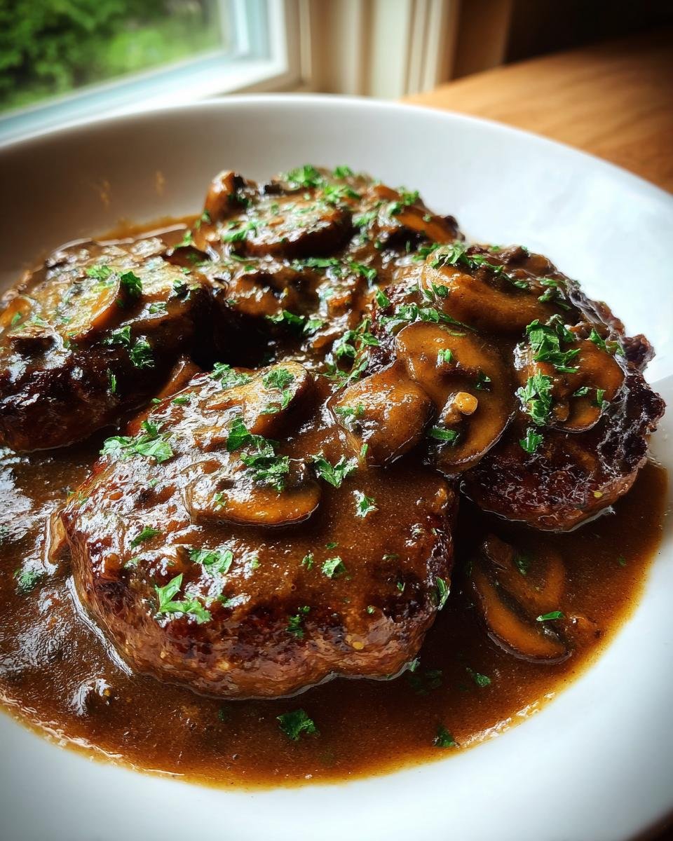 Slow Cooker Salisbury Steak - detail 3