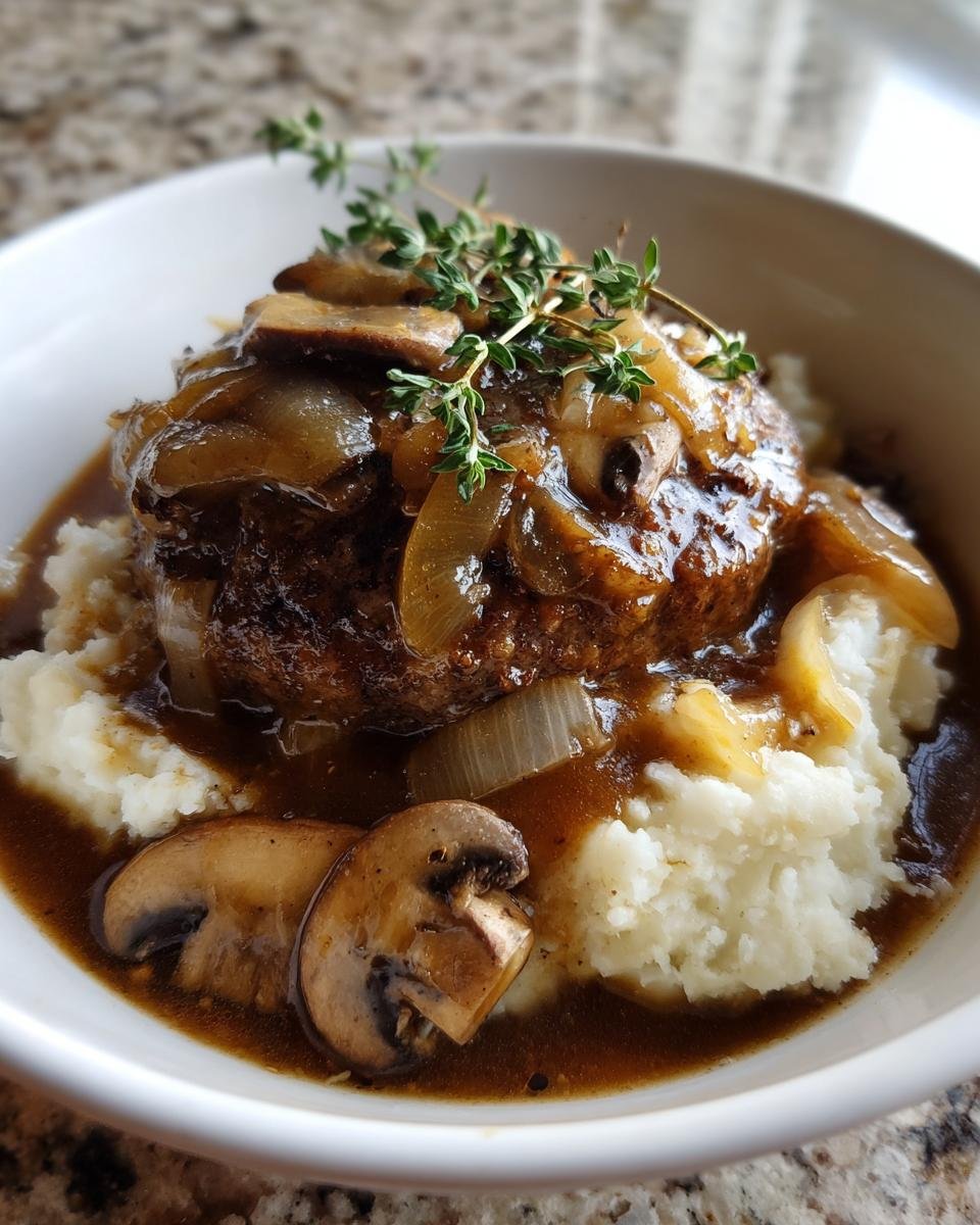 Slow Cooker Salisbury Steak - detail 4