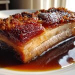 Slow-Roasted Pork with Crispy Crackling and Caraway Gravy