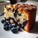 Sour Cream Blueberry Coffee Cake