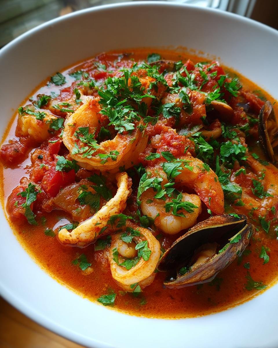 Spicy Spanish Seafood Delight - detail 1