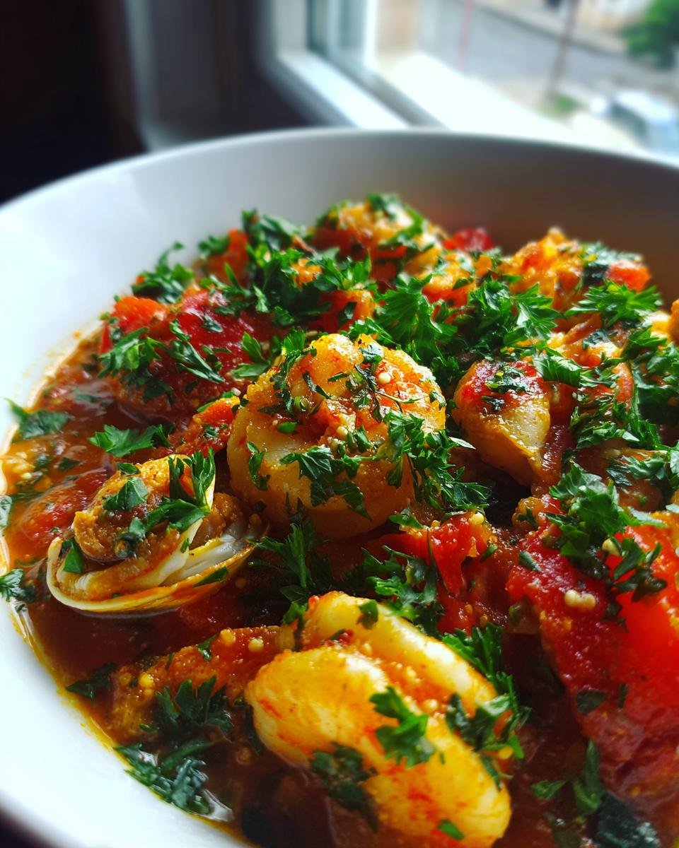 Spicy Spanish Seafood Delight - detail 2