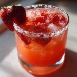 Strawberry Lemon Drop Cocktail