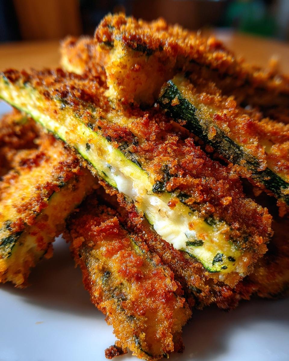 Super Crispy Zucchini Sticks - detail 1