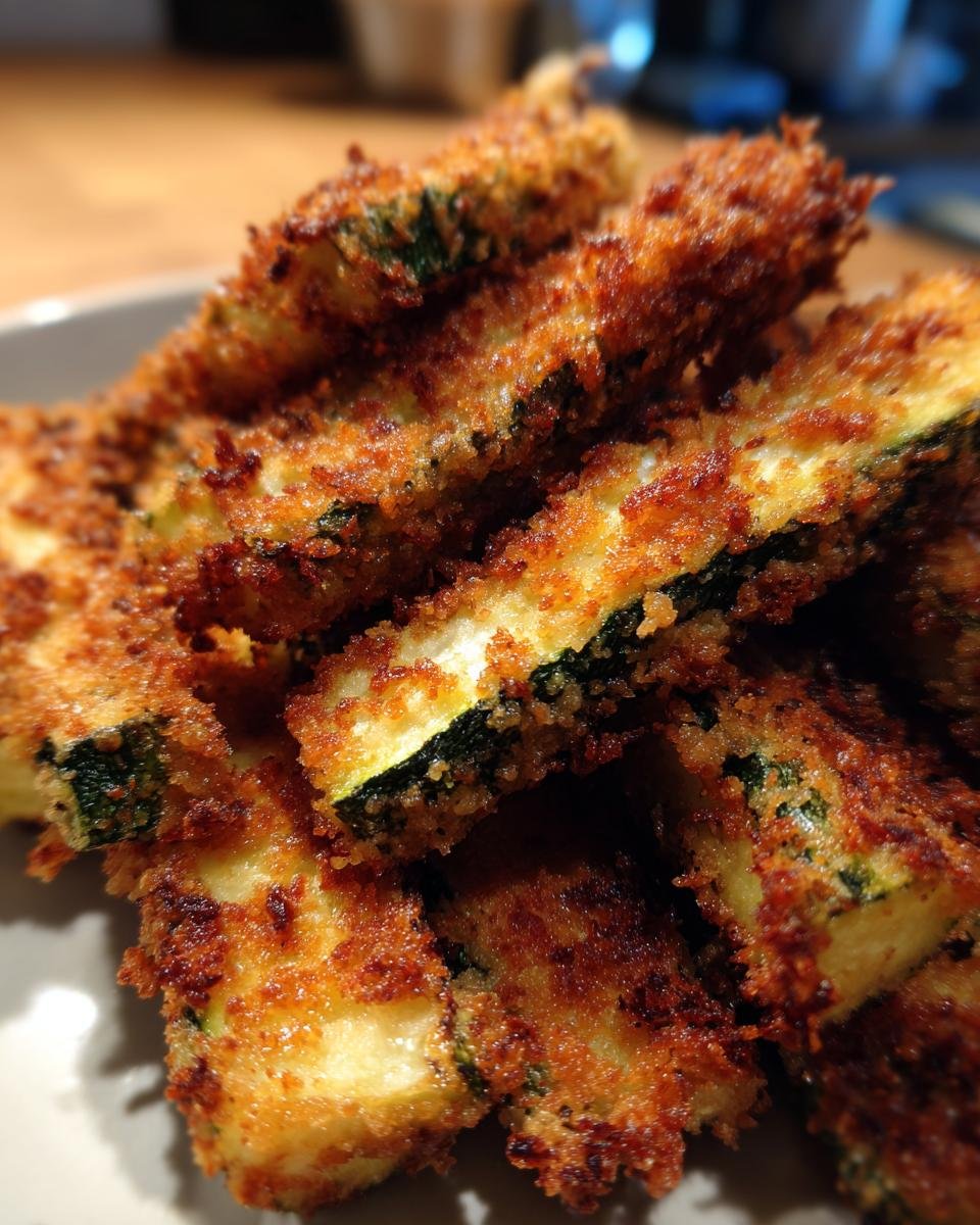 Super Crispy Zucchini Sticks - detail 2