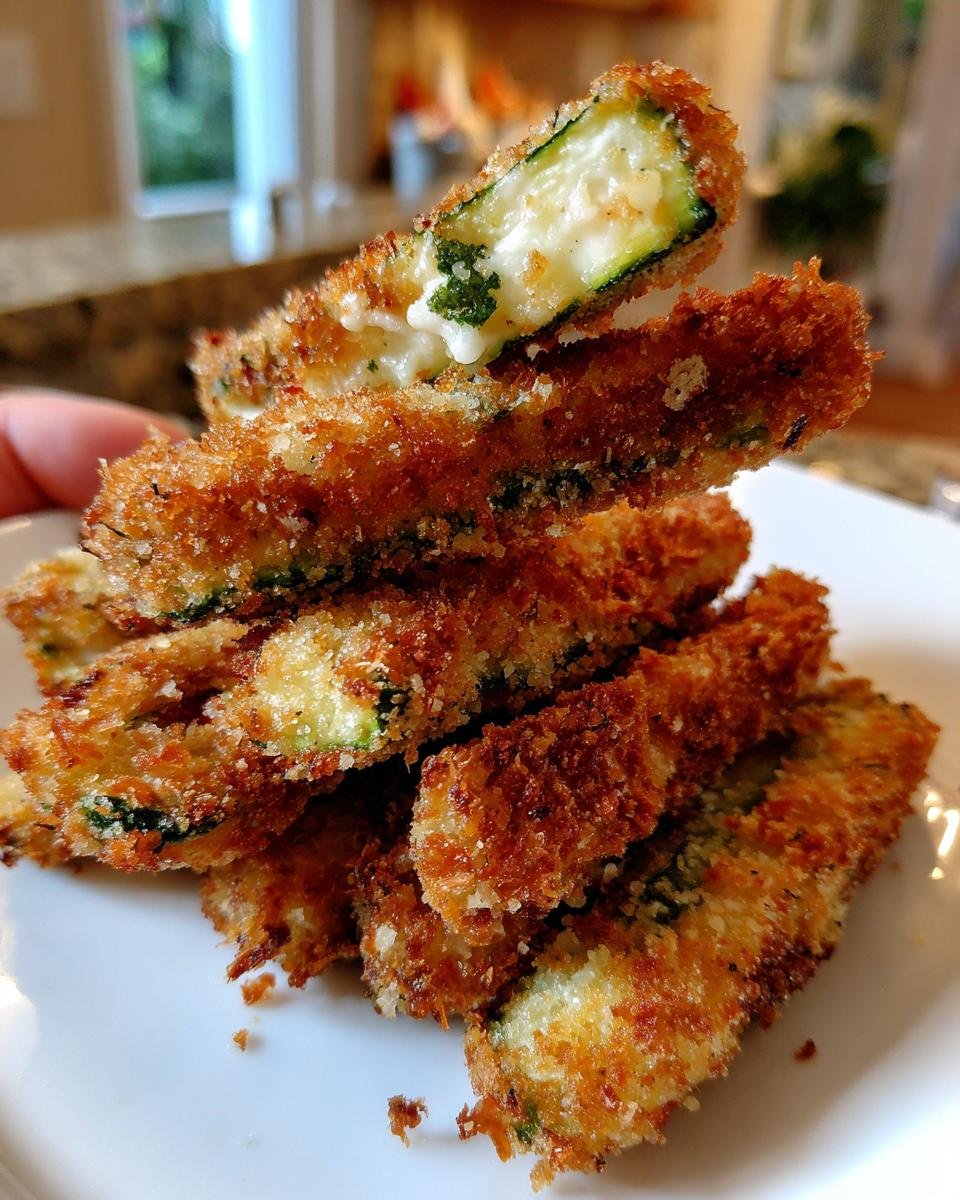 Super Crispy Zucchini Sticks - detail 3
