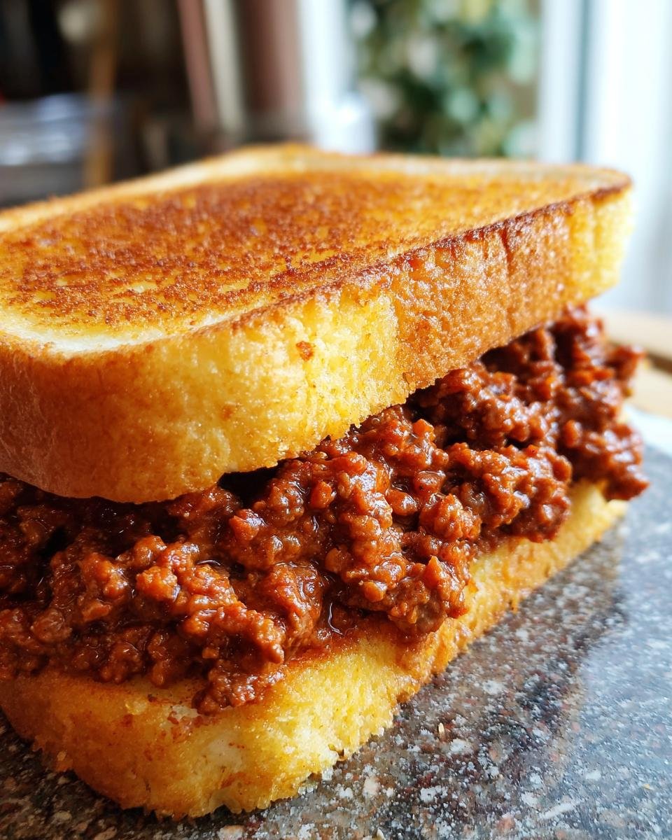 Texas Toast Sloppy Joes - detail 1
