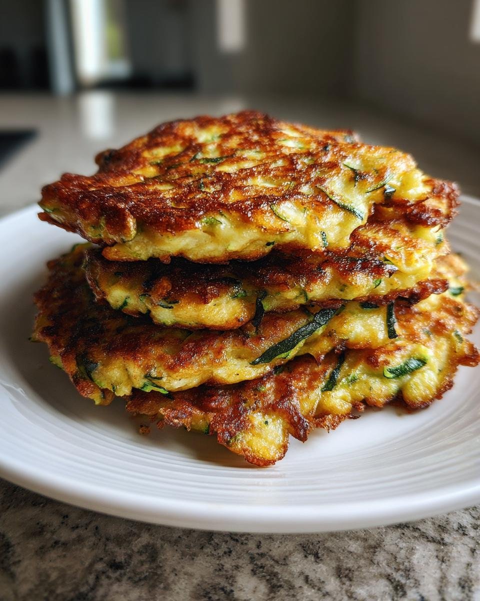 The Best Polish Zucchini Pancakes - detail 1