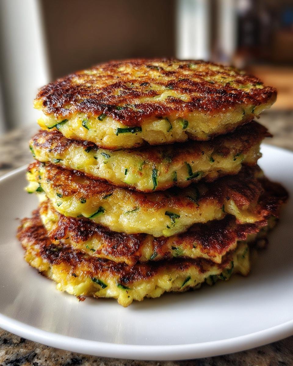 The Best Polish Zucchini Pancakes - detail 4