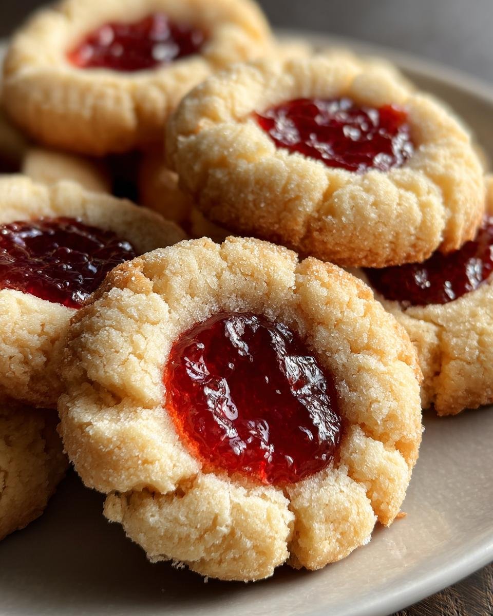 Thumbprint Cookies - detail 1