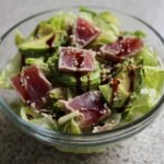 Tuna, Lettuce, and Avocado Salad