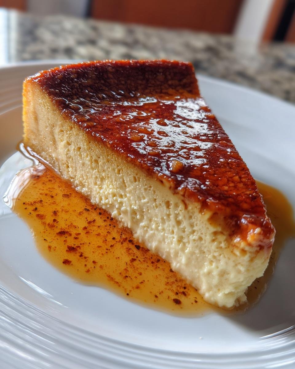 Two-Ingredient Flan - detail 3