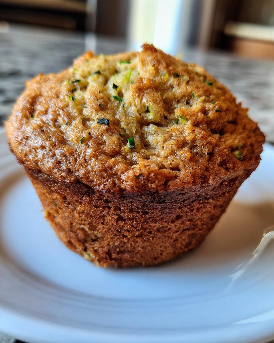 Ultra Moist Zucchini Muffins - detail 1