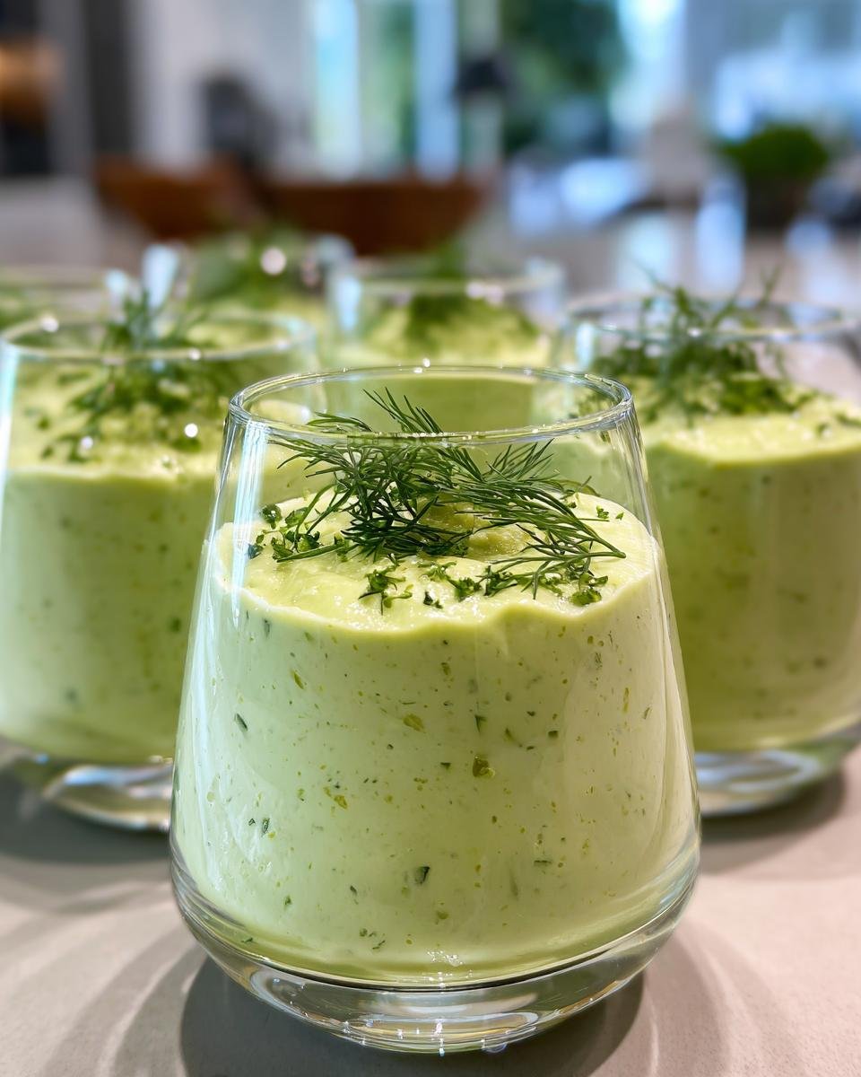 Zucchini Mousse in Glasses: Freshness Express for Summer - detail 4