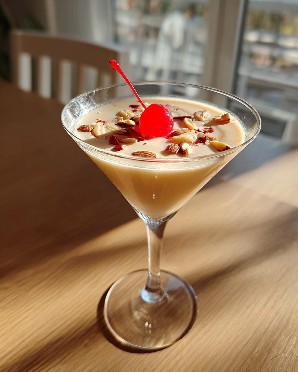 Amaretto Baileys Martini - detail 1