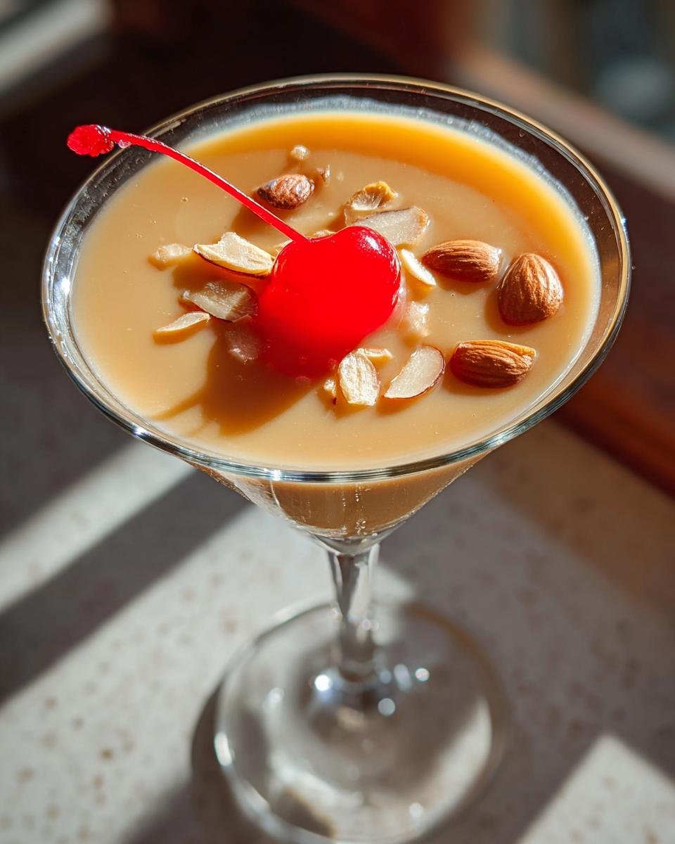 Amaretto Baileys Martini - detail 3