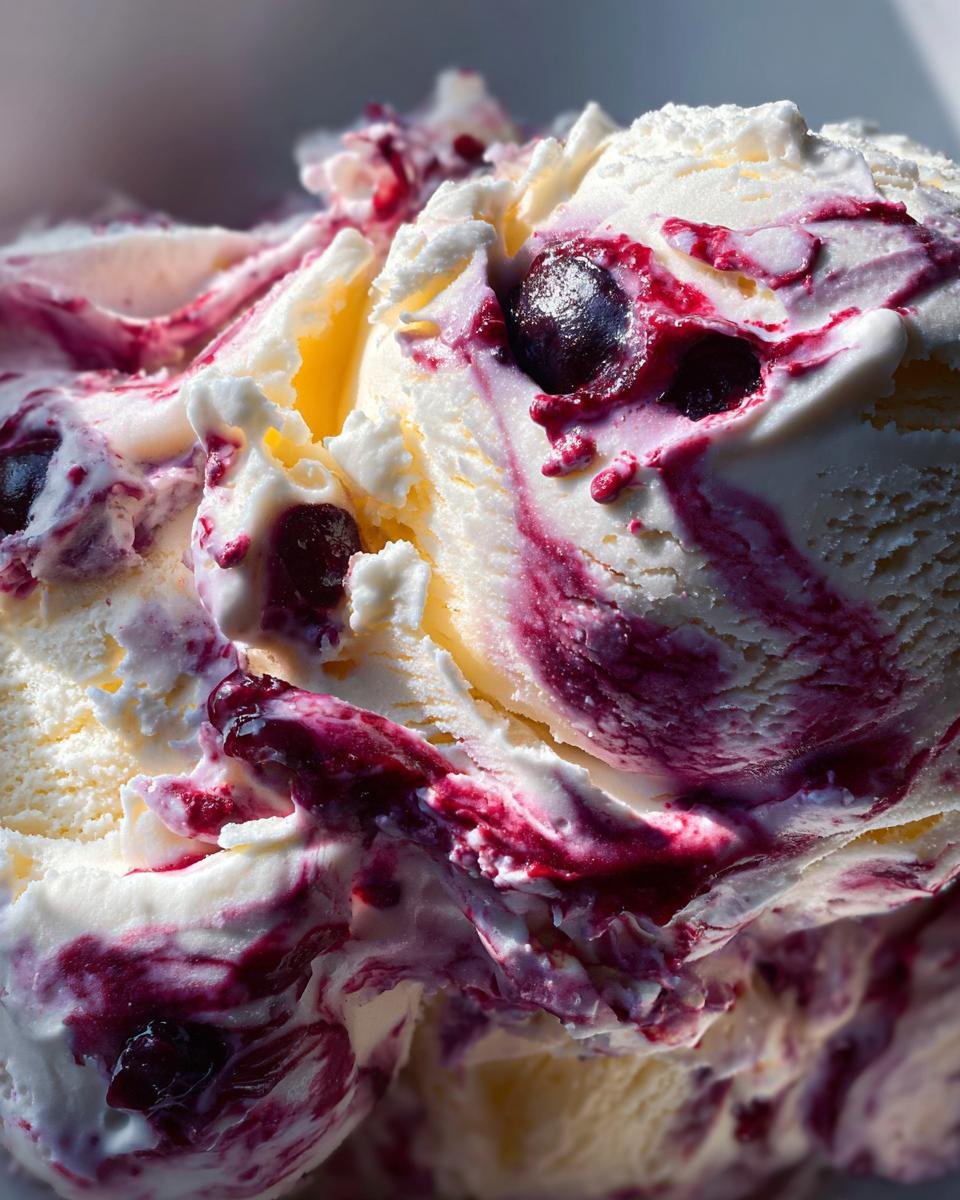 Blueberry Lemon Ice Cream Delight - detail 1