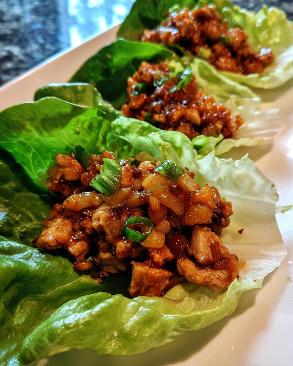 Copycat PF Chang's Chicken Lettuce Wraps - detail 3