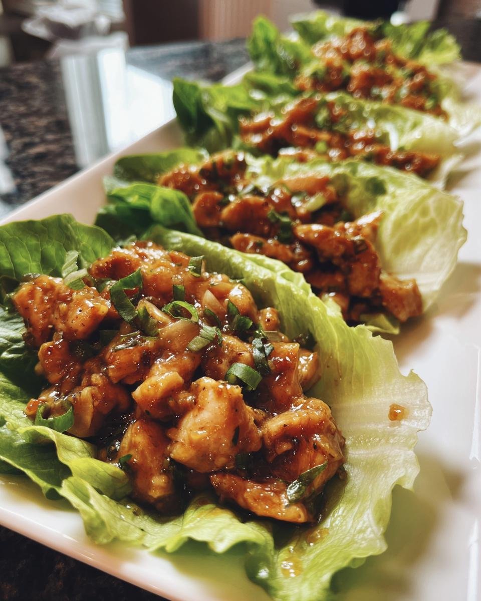 Copycat PF Chang's Chicken Lettuce Wraps - detail 4