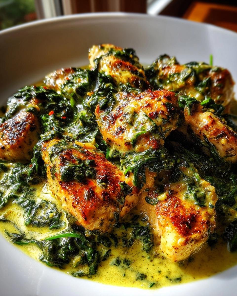 Creamy Parmesan Spinach Chicken - detail 1