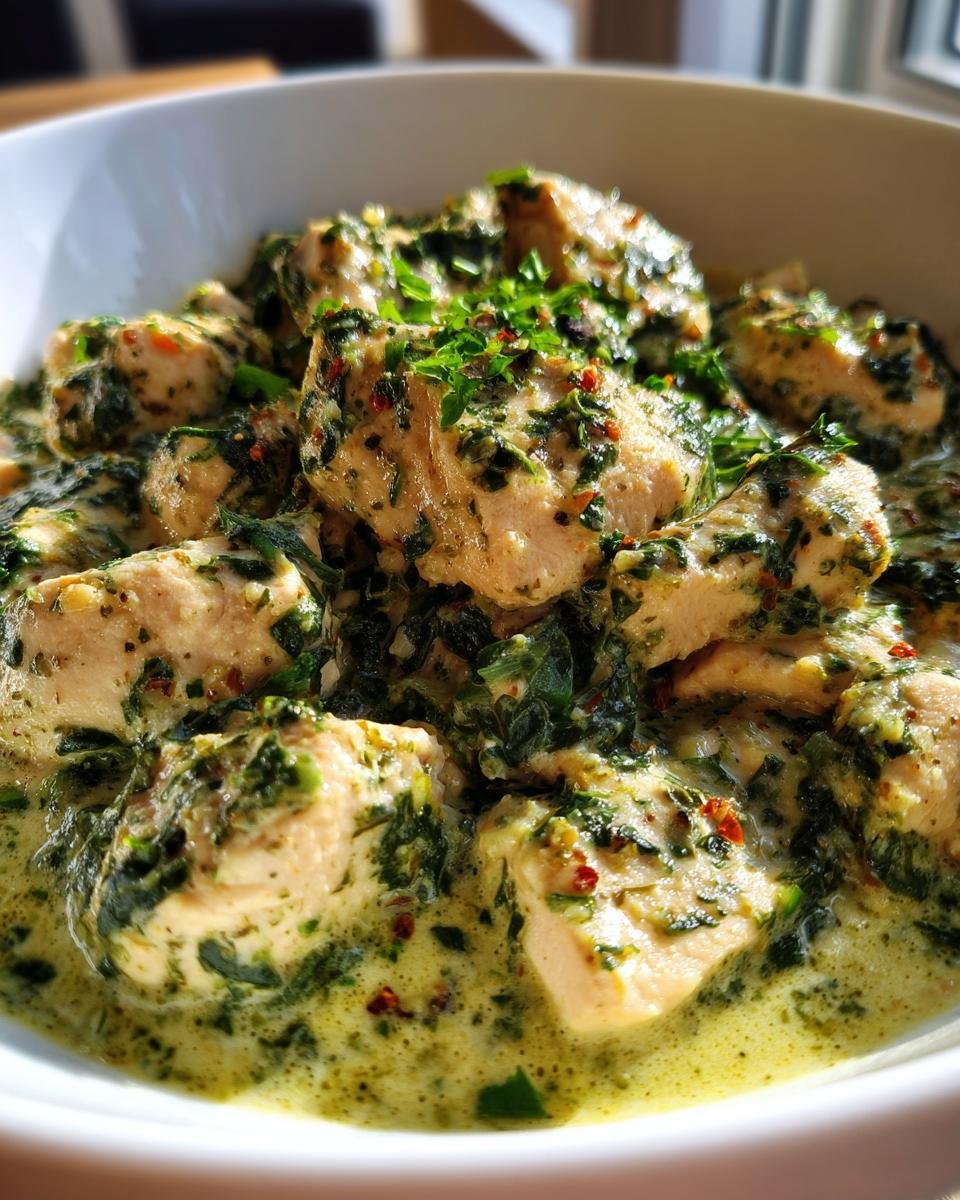 Creamy Parmesan Spinach Chicken - detail 2