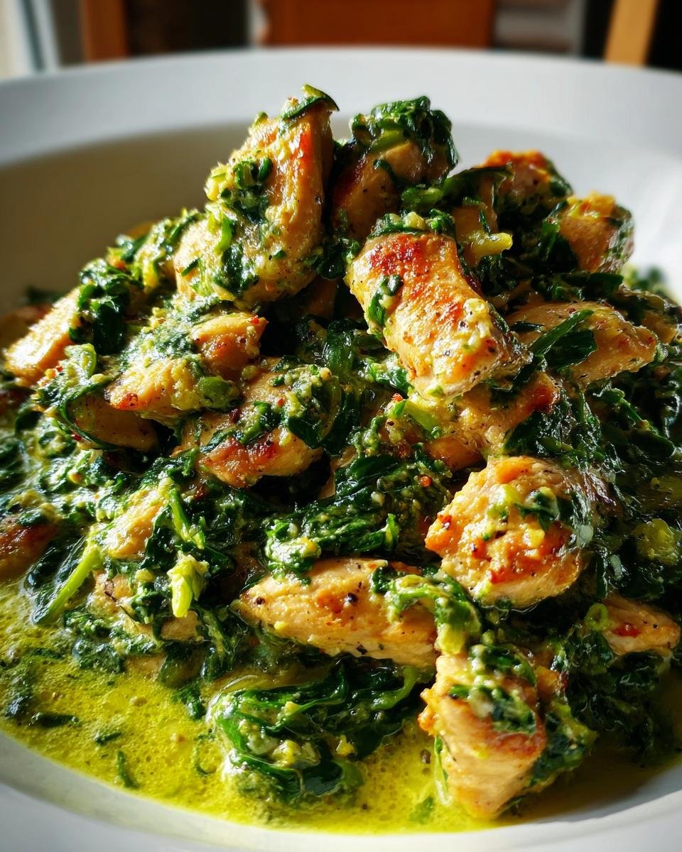 Creamy Parmesan Spinach Chicken - detail 4