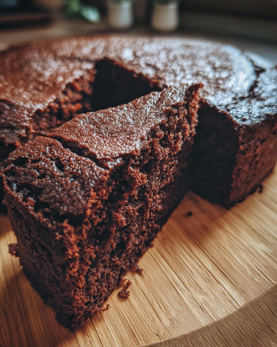 Eggless Chocolate Cake - detail 2