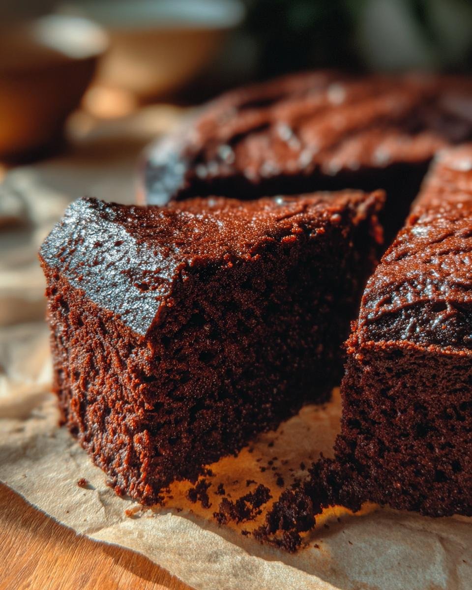 Eggless Chocolate Cake - detail 3