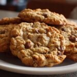 Grandma's Peanut Butter Oatmeal Chocolate Chip Cookies