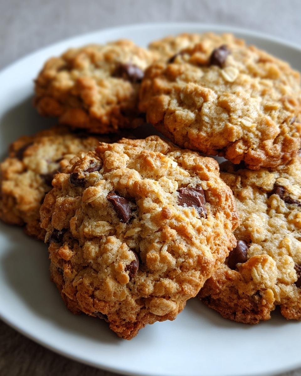 Grandma's Peanut Butter Oatmeal Chocolate Chip Cookies - detail 3