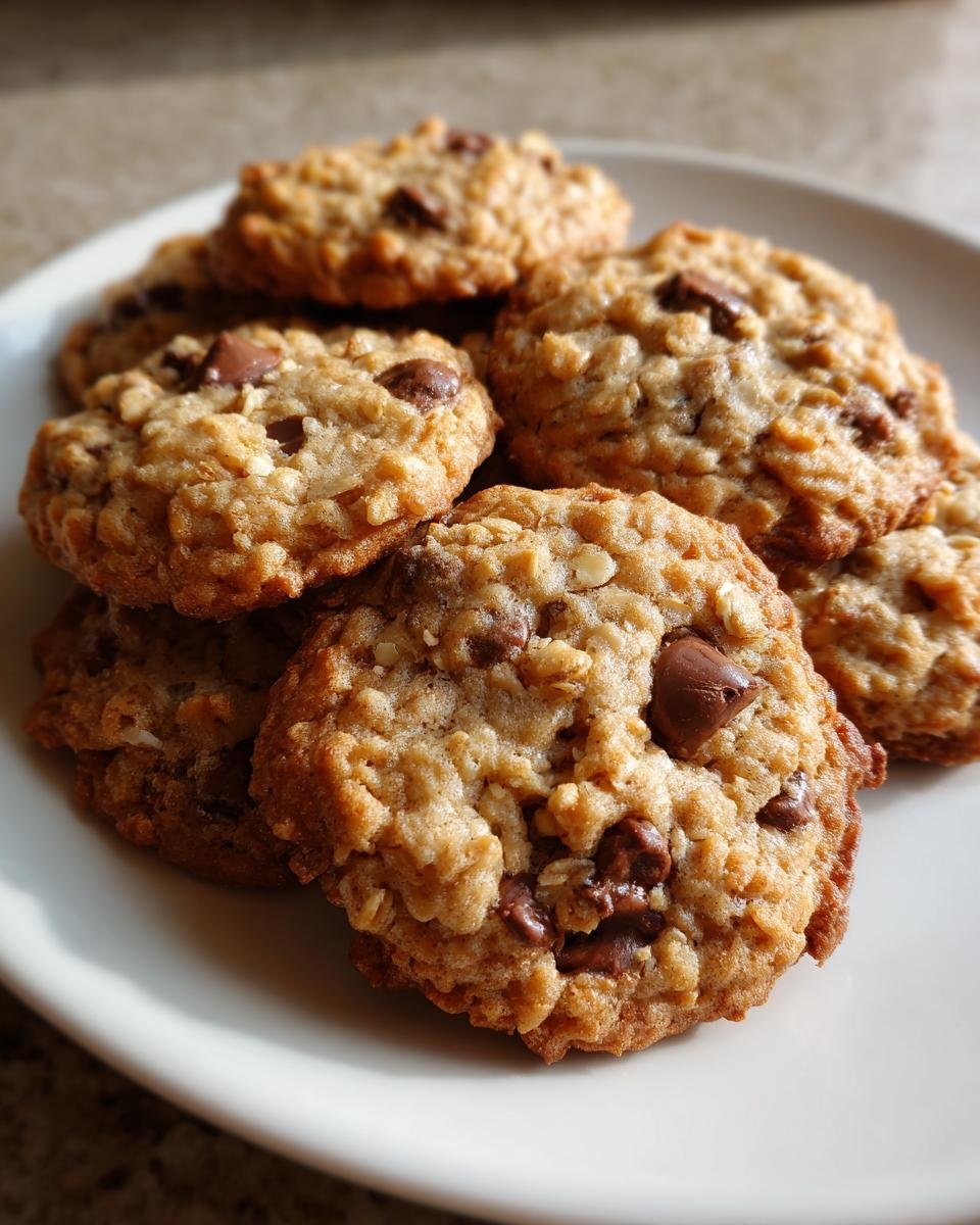 Grandma's Peanut Butter Oatmeal Chocolate Chip Cookies - detail 4