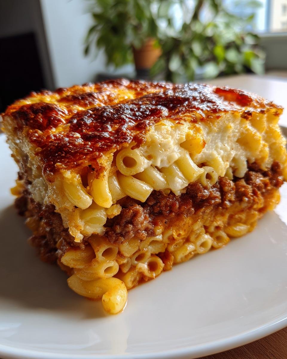 Greek Baked Pasta (Pastitsio) - detail 4