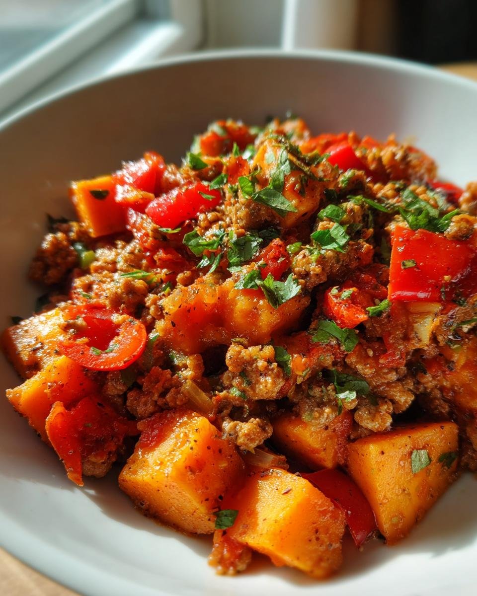 Ground Turkey and Sweet Potato Skillet - detail 1