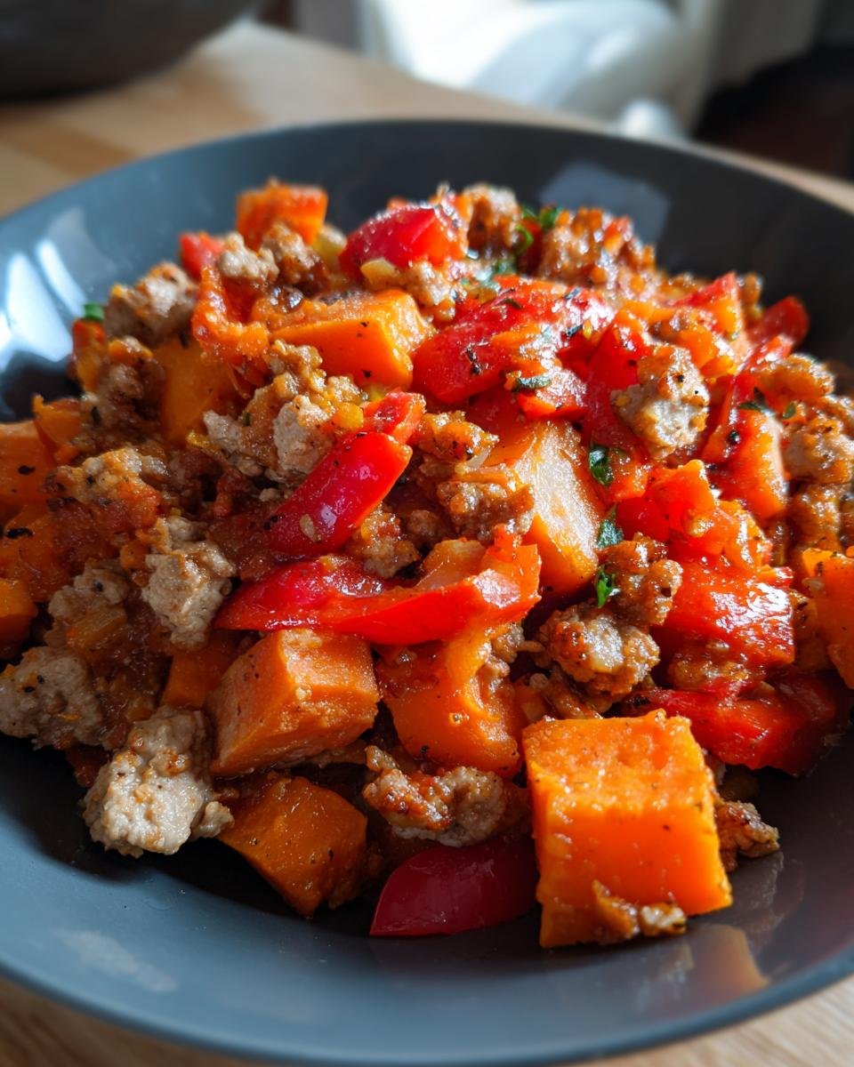 Ground Turkey and Sweet Potato Skillet - detail 2