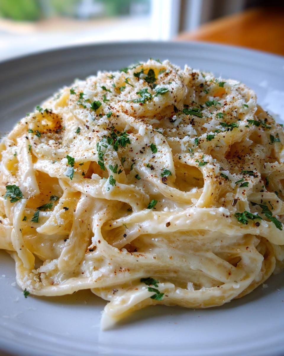 Homemade Alfredo Sauce - detail 1