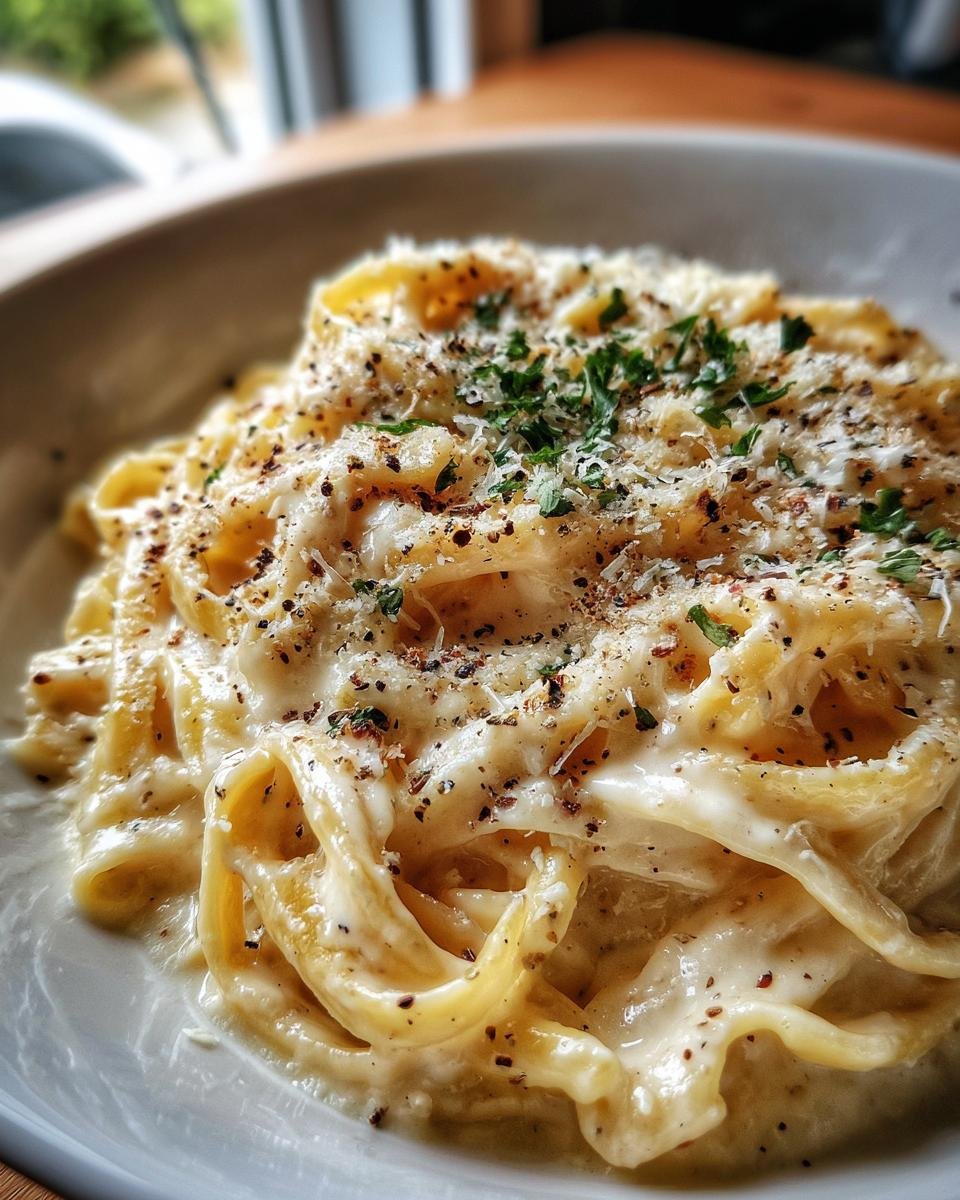 Homemade Alfredo Sauce - detail 2