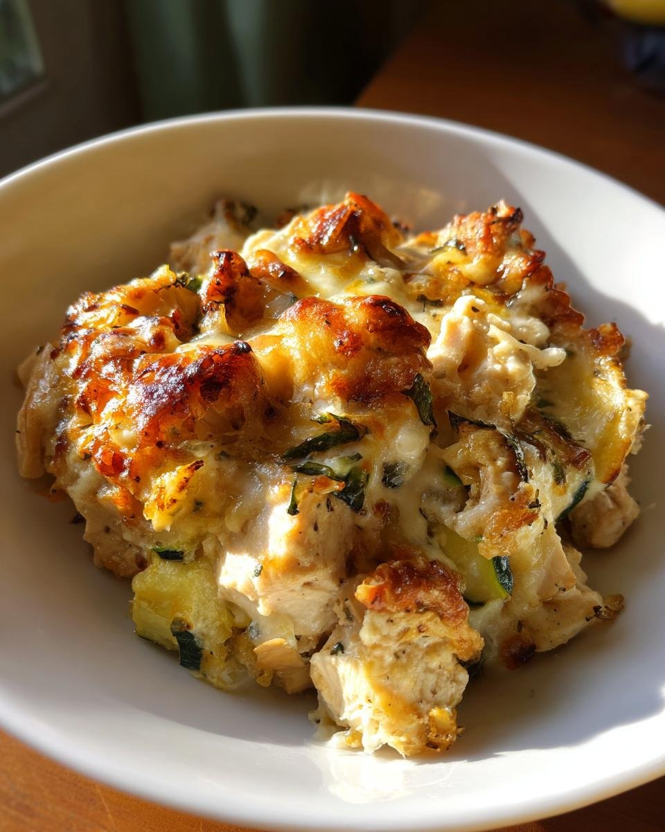 Loaded Chicken Zucchini Bake - detail 1