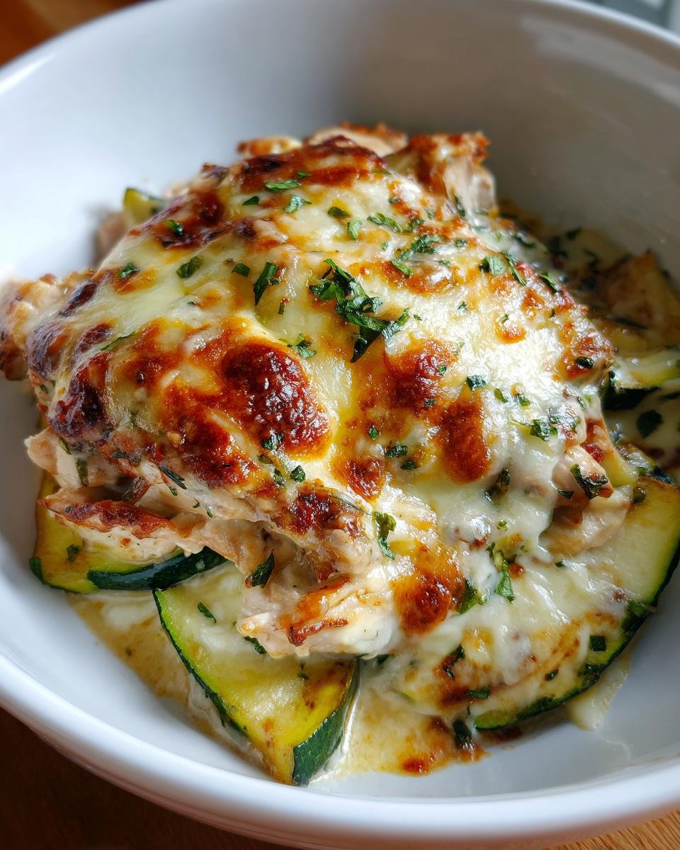 Loaded Chicken Zucchini Bake - detail 2